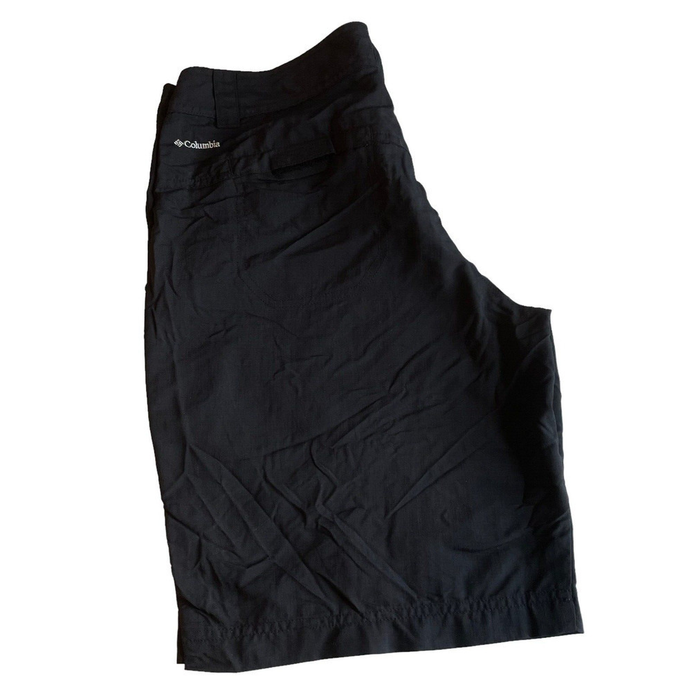 Columbia Omni-Shield Black Hiking, Camping Shorts Women's Size 10 Nylon NEW